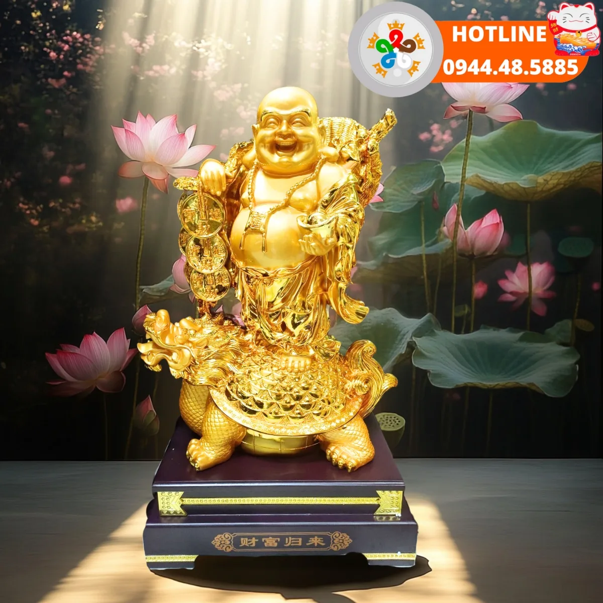 Phật Di Lặc ngự long quy