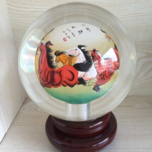 Quà tặng quả cầu pha lê bát mã