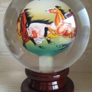 Quả cầu pha lê bát mã - quà tặng doanh nghiệp 2