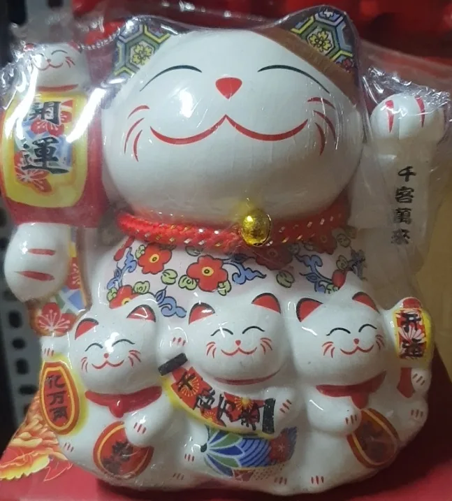 Mèo thần tài Maneki Neko M03 Khai Vận - Ảnh 3