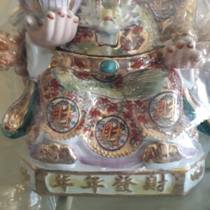 Ông thần tài lộc phát gấm hoa đế