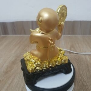 Tượng khỉ vàng chiêu tài 4