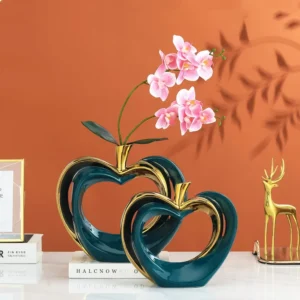 Đồ decor trang trí Táo trái tim cách điệu D07TT Đồ decor trang trí Táo trái tim cách điệu