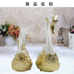 Đồ decor trang trí Thiên nga trắng 4