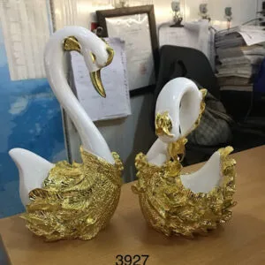 Đồ decor trang trí Thiên nga trắng 6