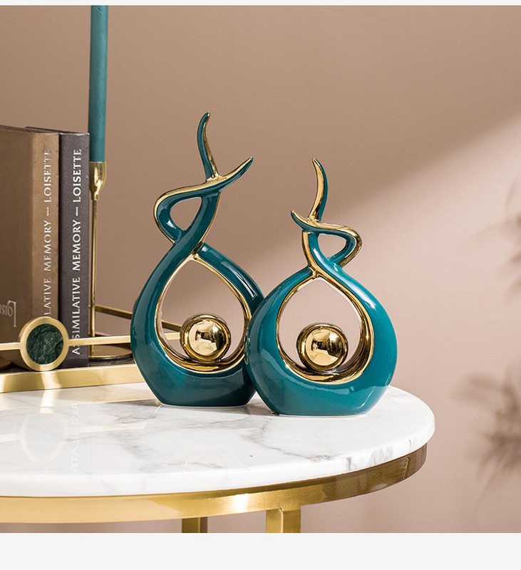 Đồ decor trang trí Vũ điệu ngọn lửa may mắn D03VDL Với sự ví von tính tế trong hình tượng Ngọn lửa múa ba lê
