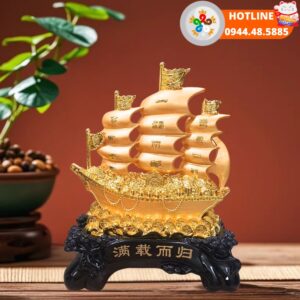 Quà tặng doanh nghiệp Tượng thuyền buồm P2892 thiết kế tinh xảo