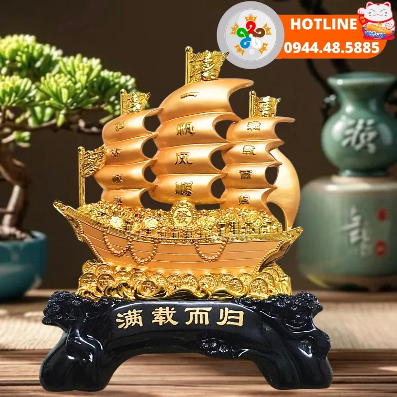 Quà tặng doanh nghiệp Tượng thuyền buồm P2892