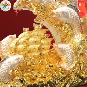 Quà tặng doanh nghiệp Tượng thuyền buồm P2919 tinh xảo