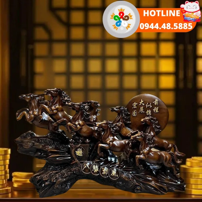 Tượng Mã Đáo Thành Công P2837