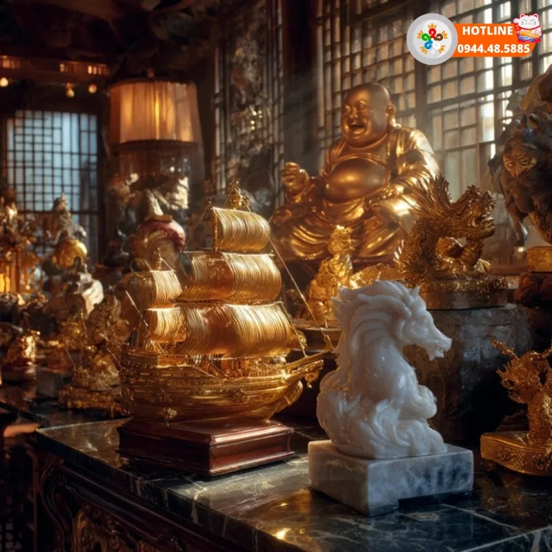 Tượng phong thủy nào thật sự có thể mang ý nghĩa tài lộc và thịnh vượng